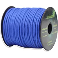 aufodara - Cuerda de paracord (50 m- 2 mm- nailon- 1 núcleo)